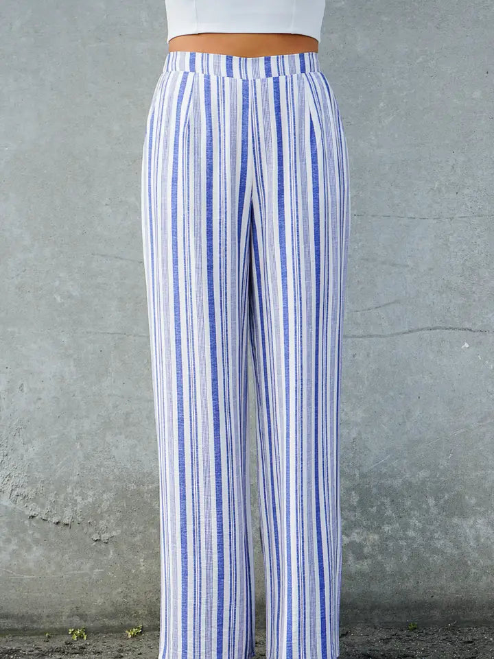Meet Me By The Water Wide Leg Pants