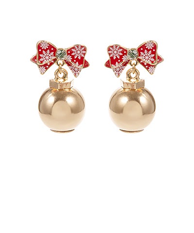 Holiday Cheer Bauble Earrings