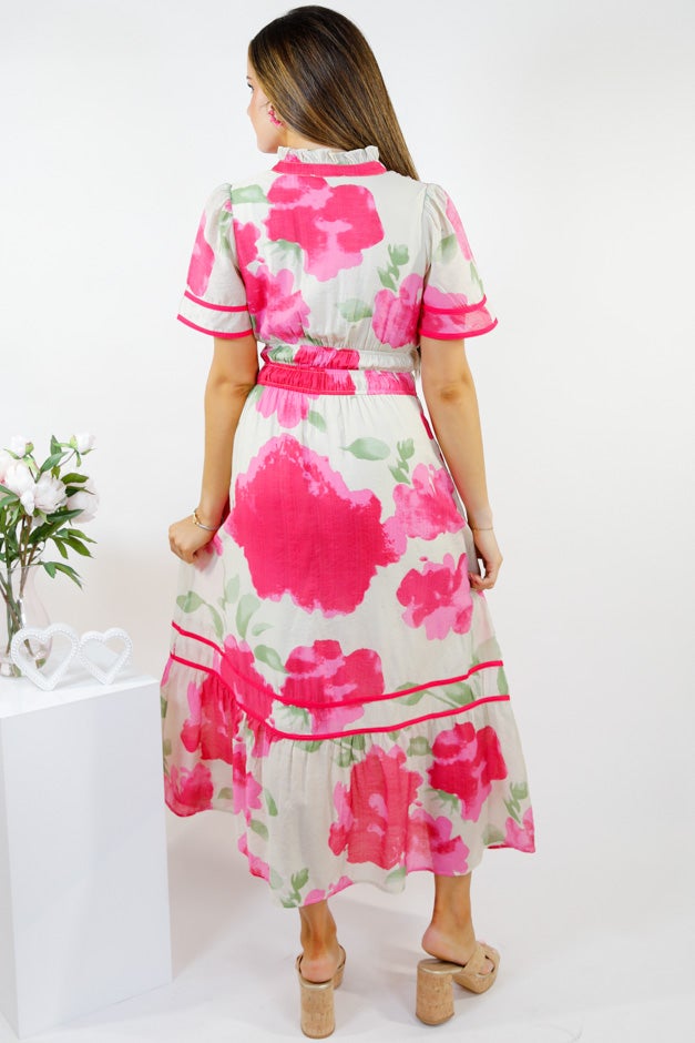 Pretty Things Floral Maxi Dress