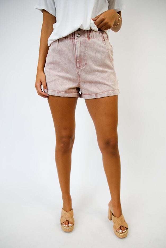 Cotton Cloud Paperbag Shorts