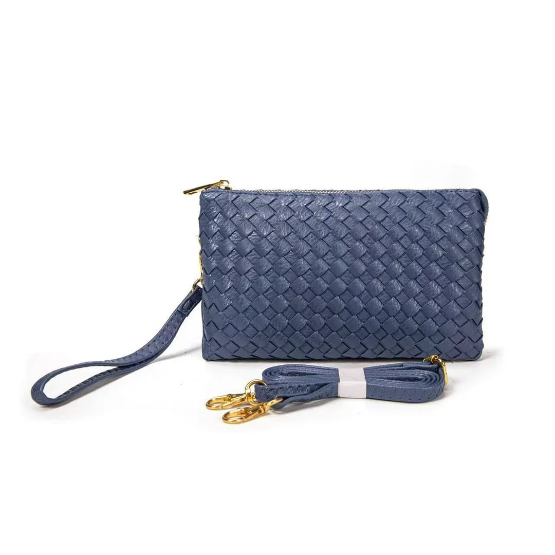 Santorini Luxe Woven Crossbody