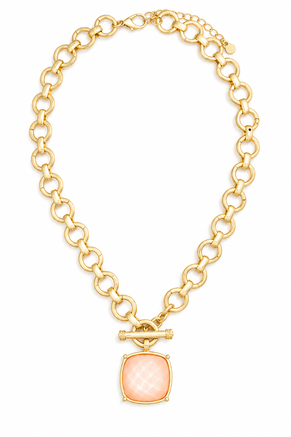 Square One Statement Necklace