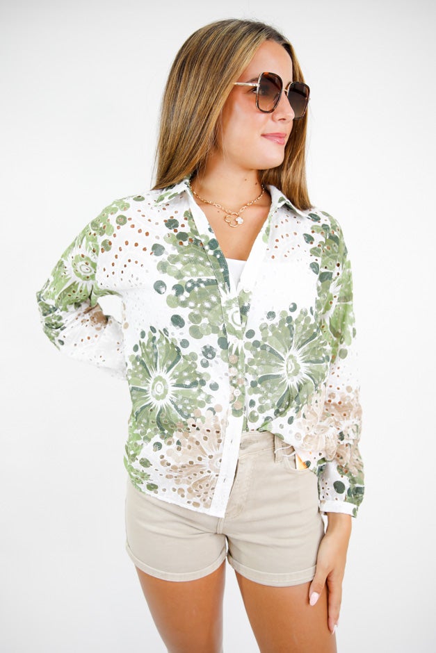 Olive Grove Blouse *Final Sale*
