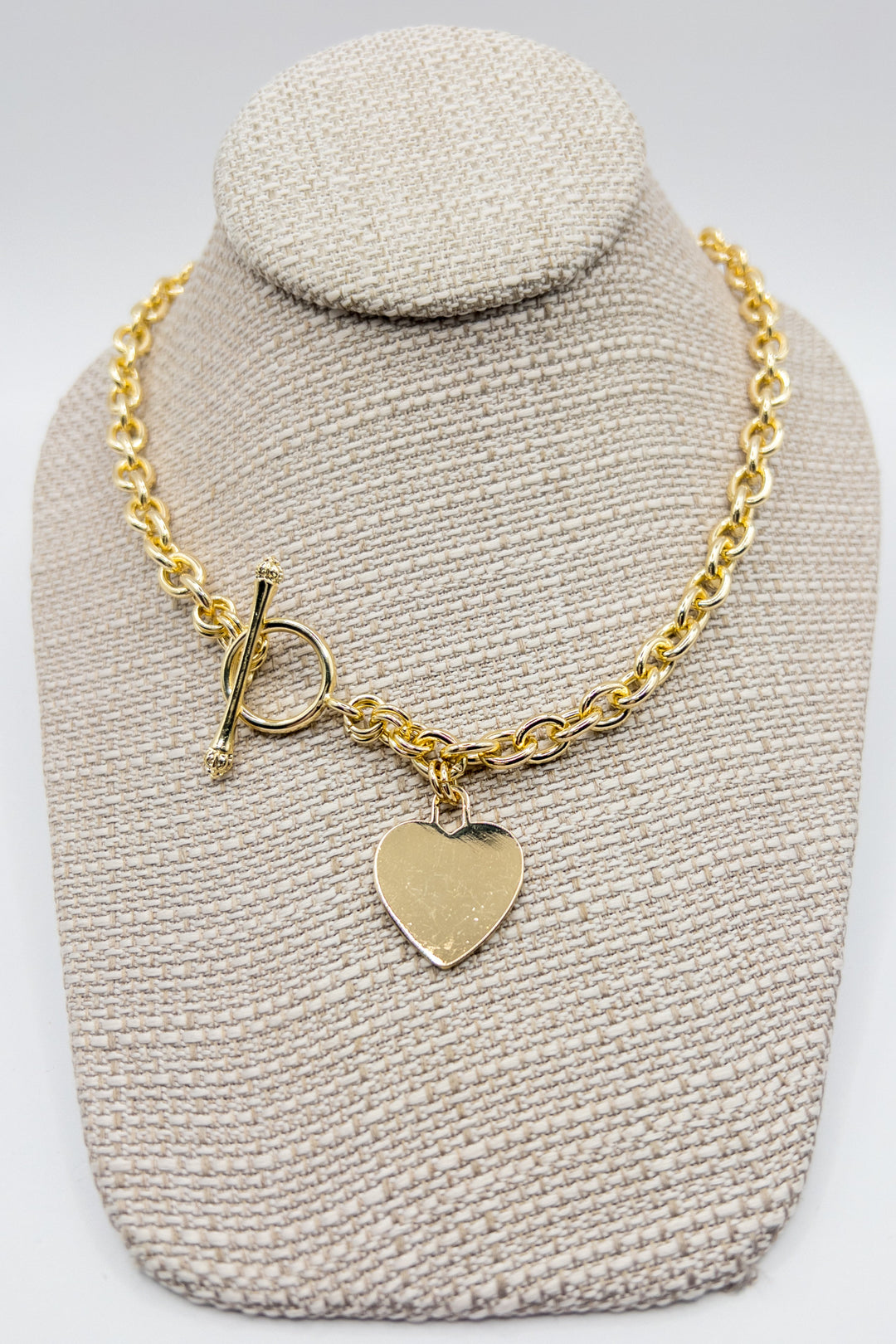 Heart Pendant Necklace (Multiple Colors)