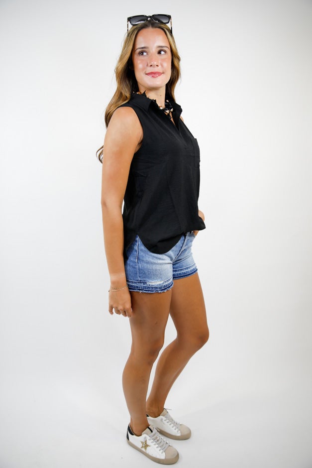 Bright Days Ahead Collared Tunic (Multiple Colors)