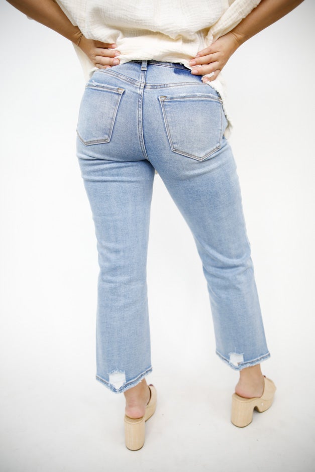 Lovervet Cool Crop Wide Leg Jeans