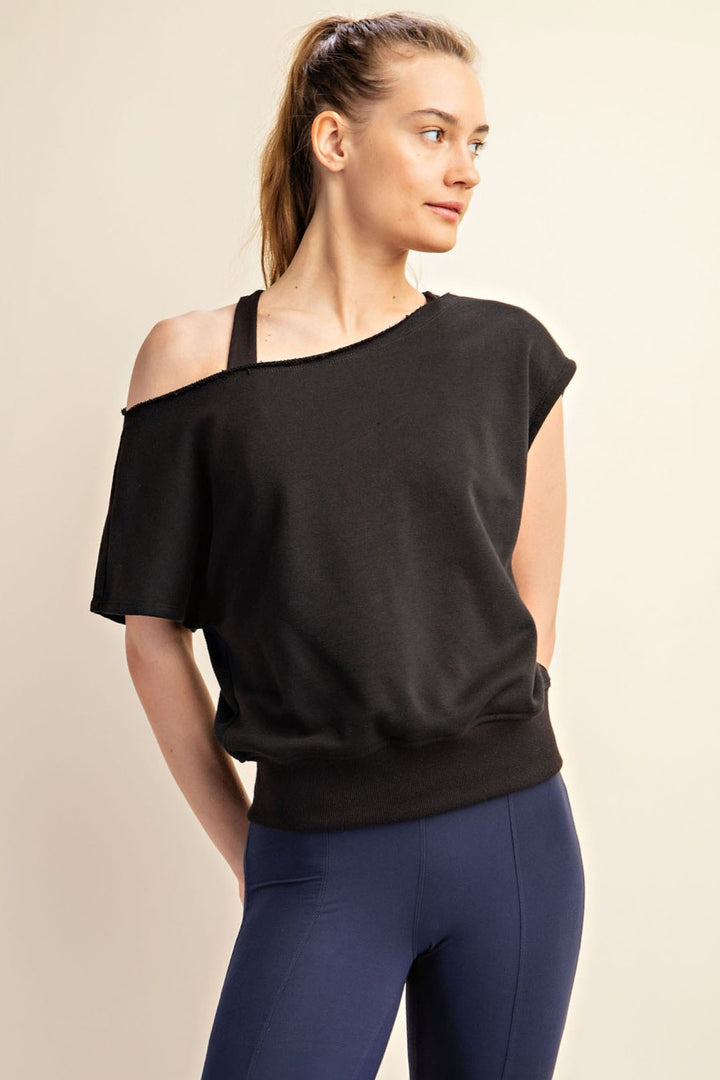Casually Chic Off Shoulder Top