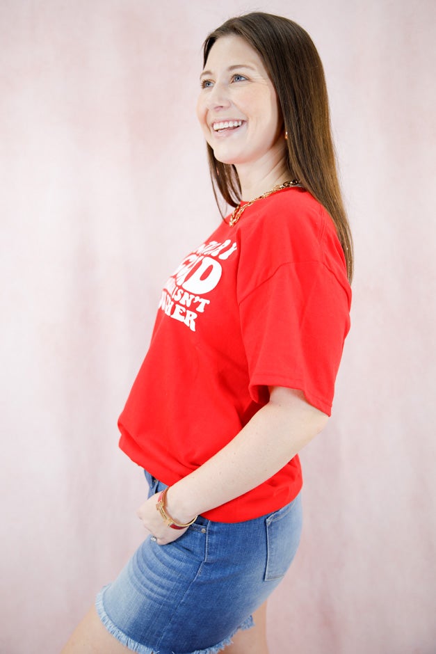 Not Today Cupid Graphic Tee *Final Sale*