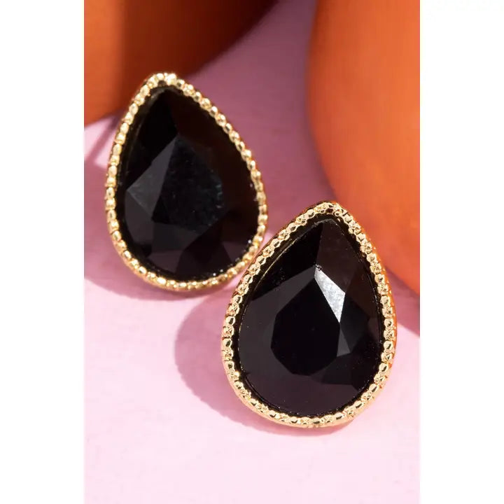 Little Spark Teardrop Stud Earrings