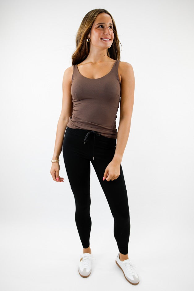 Precision Fit Tank with Built-In Bra