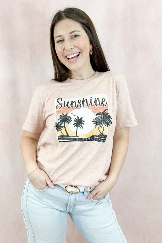 Sunshine State of Mind Retro Graphic Tee *Final Sale*