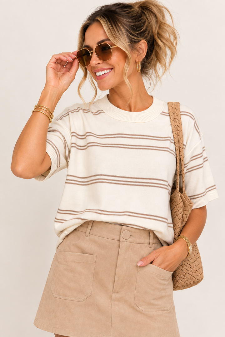 On Repeat Striped Sweater