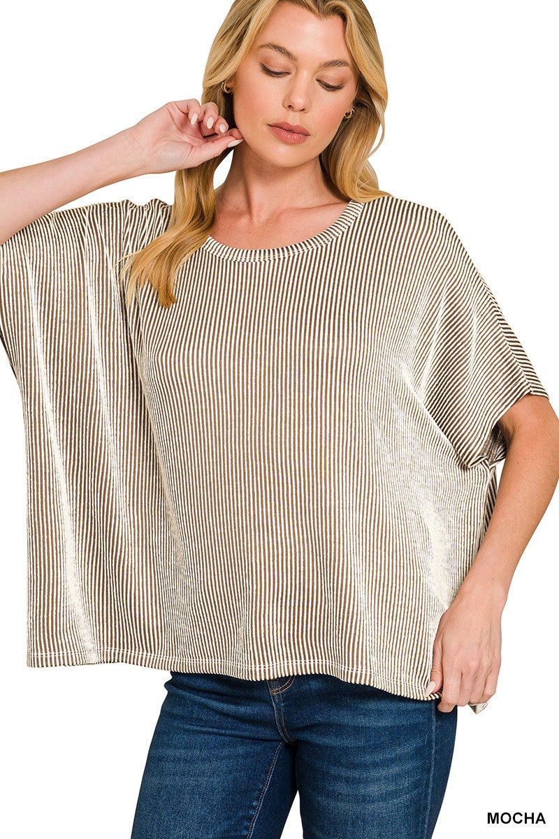 Luxe Escape Short Sleeve Top