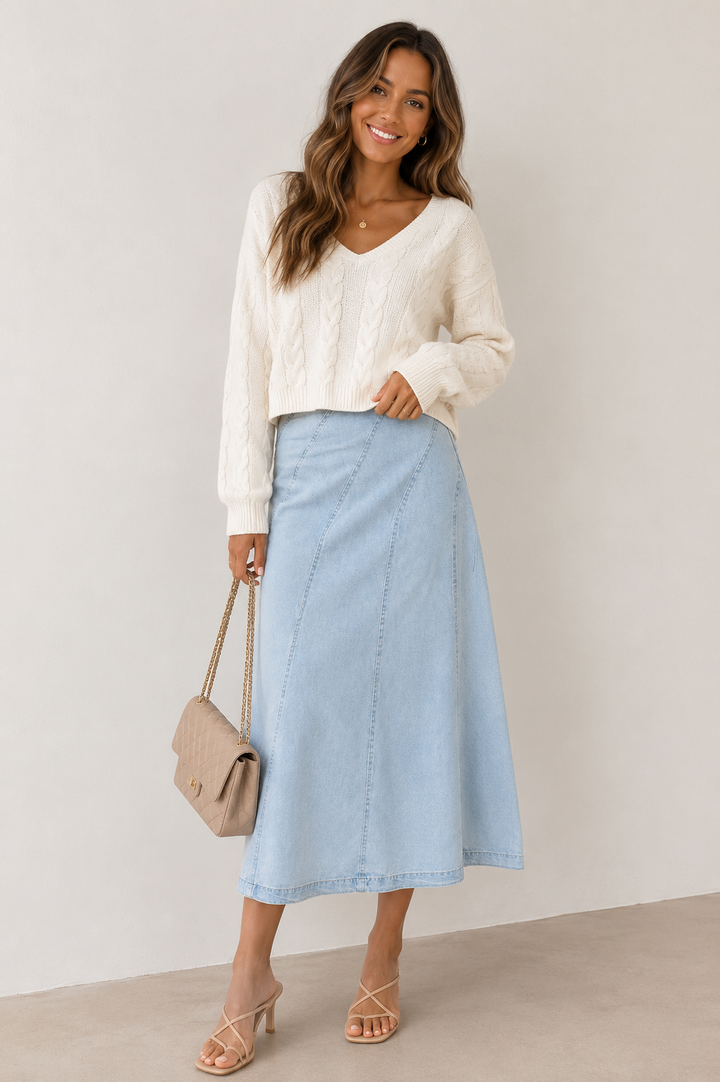 Cozy Tradition Cable Knit Pullover