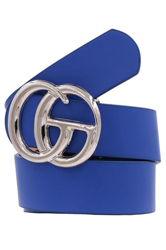 CG Vegan Leather Buckle Belt