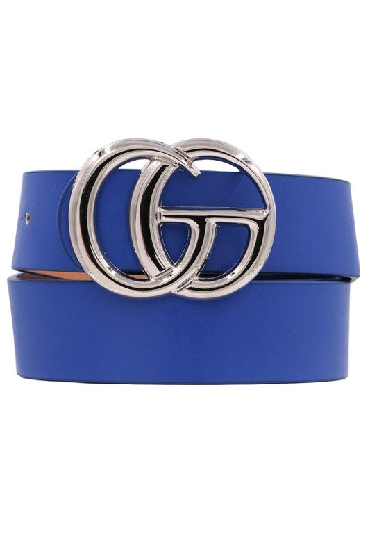 CG Vegan Leather Buckle Belt