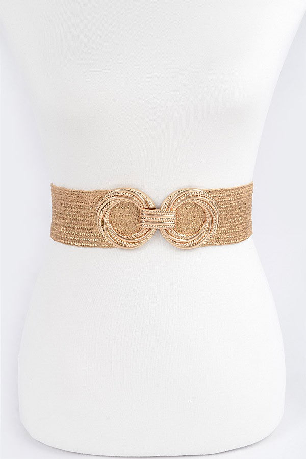 Double Buckle Stretch Belt