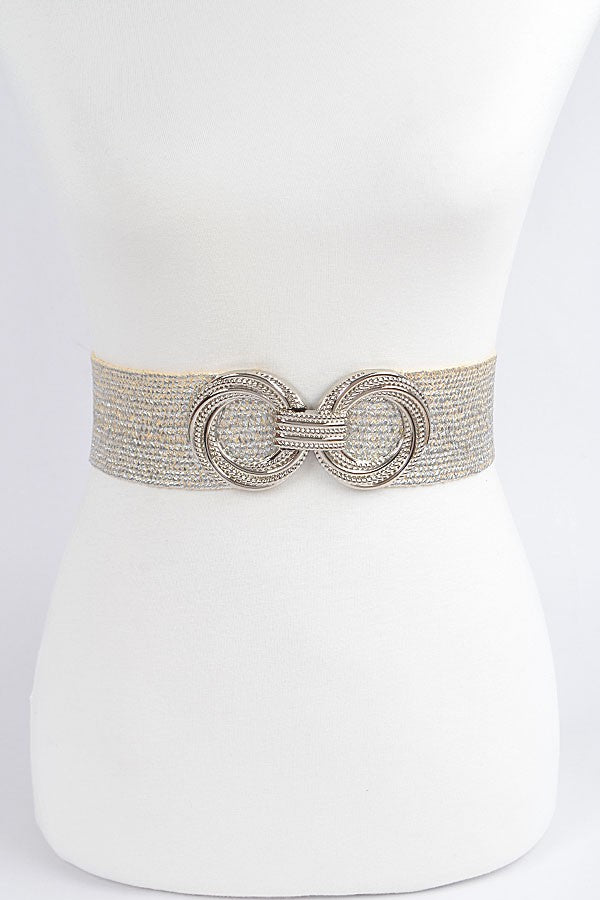 Double Buckle Stretch Belt