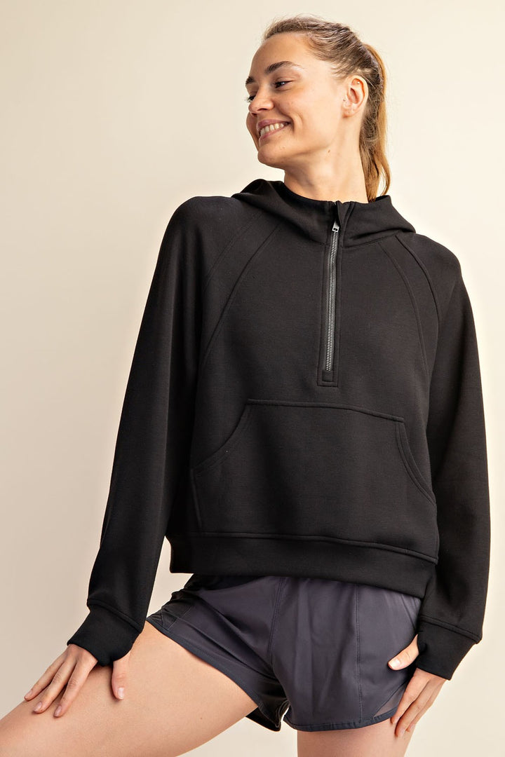 Cloud Nine Quarter Zip Hoodie Jacket