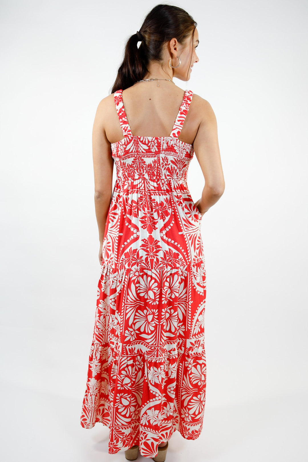 Island Patchwork Maxi Dress