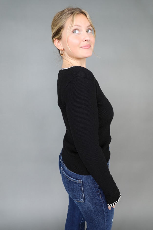 Soft Structure Knit Top