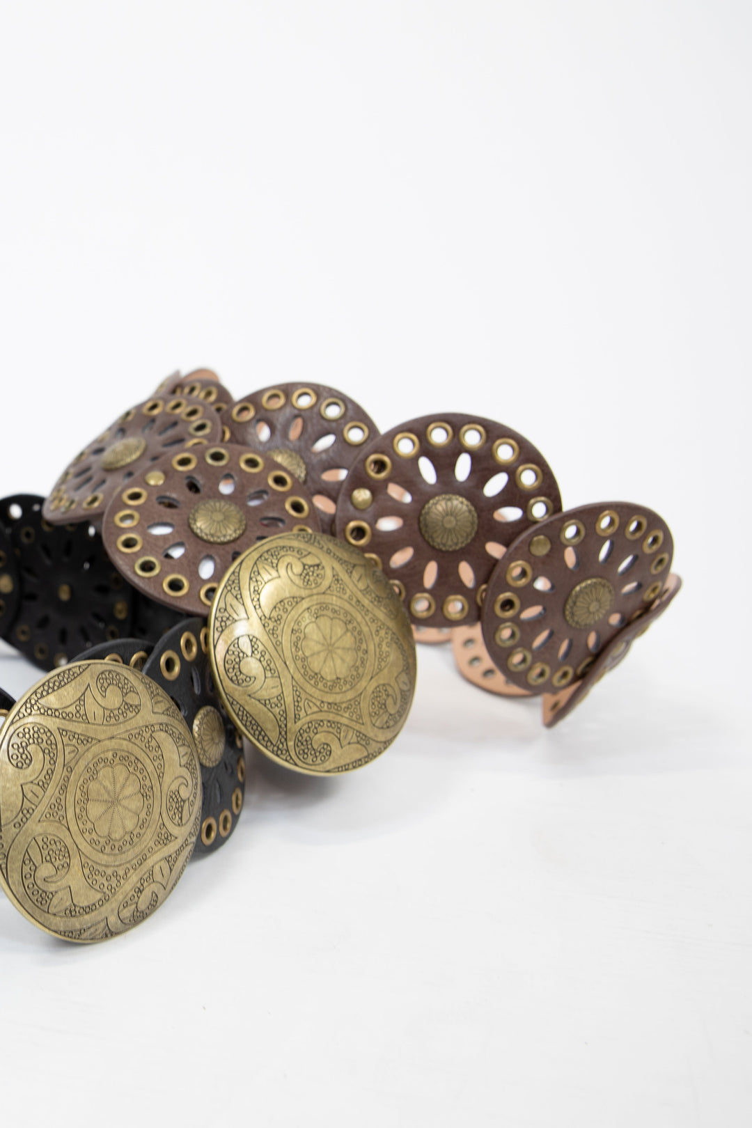 Western Mandala Concho Belt