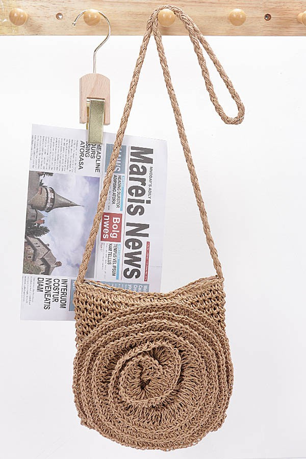Bloom Woven Crossbody Bag