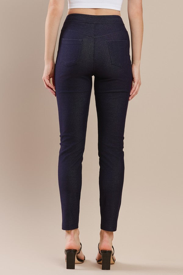 High-Waisted Sailor Skinny Pant