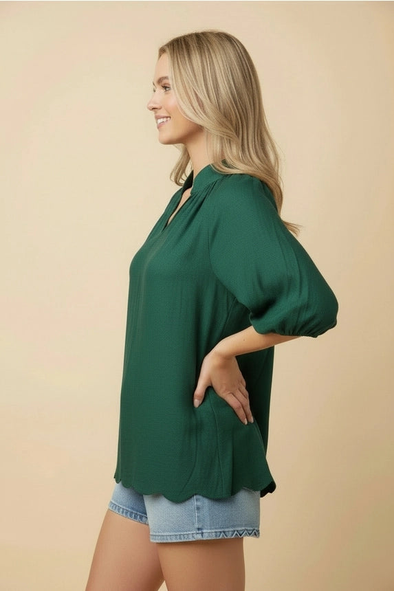 Ready When You Are V-Neck Top