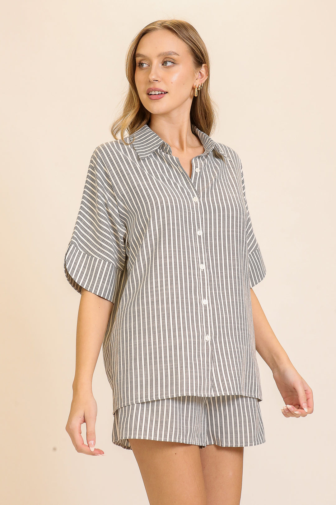 Contrast Raglan Shirt