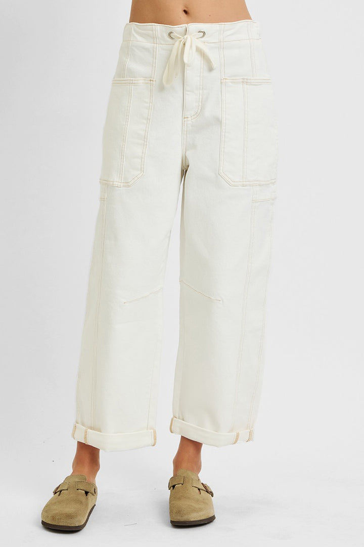 Utility Barrel Cargo Denim