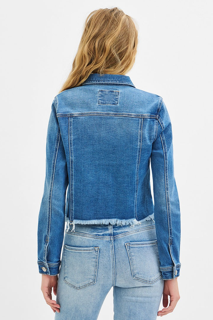 Weekend Fray Hem Denim Jacket