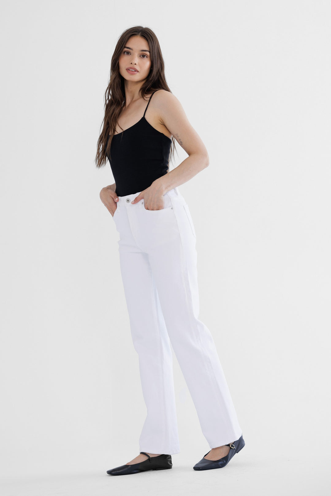 Clean Slate Straight Leg Jeans
