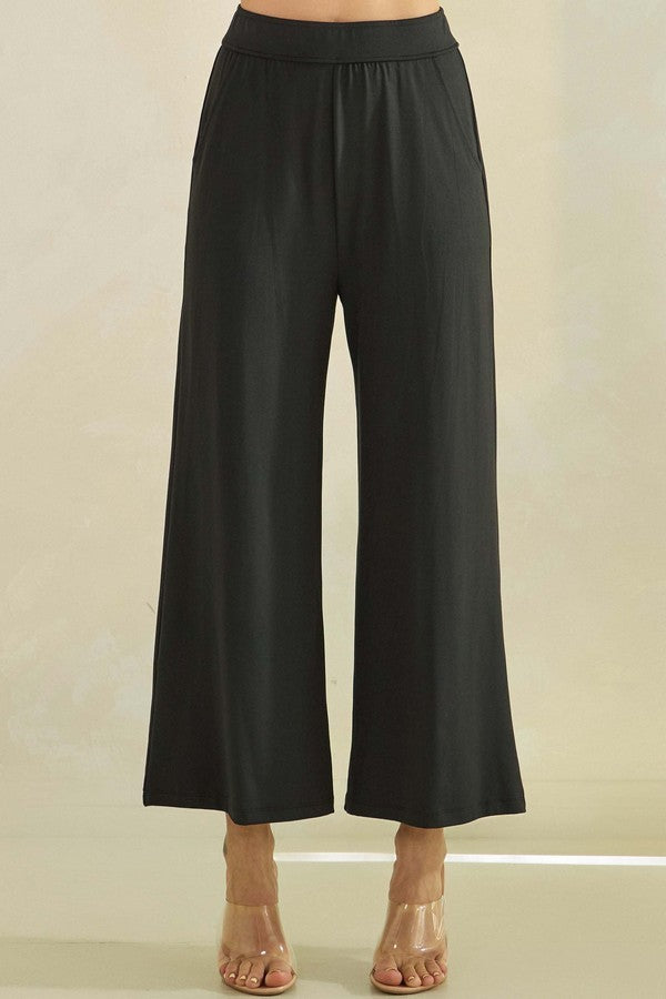 Peachskin Crop Pants