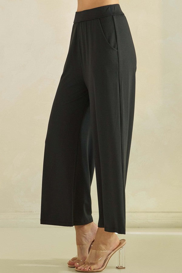 Peachskin Crop Pants