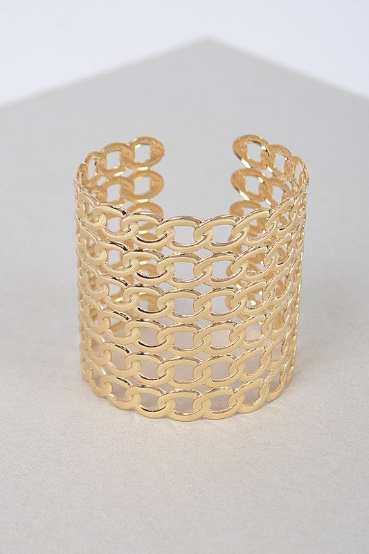 Chain Reaction Cuff