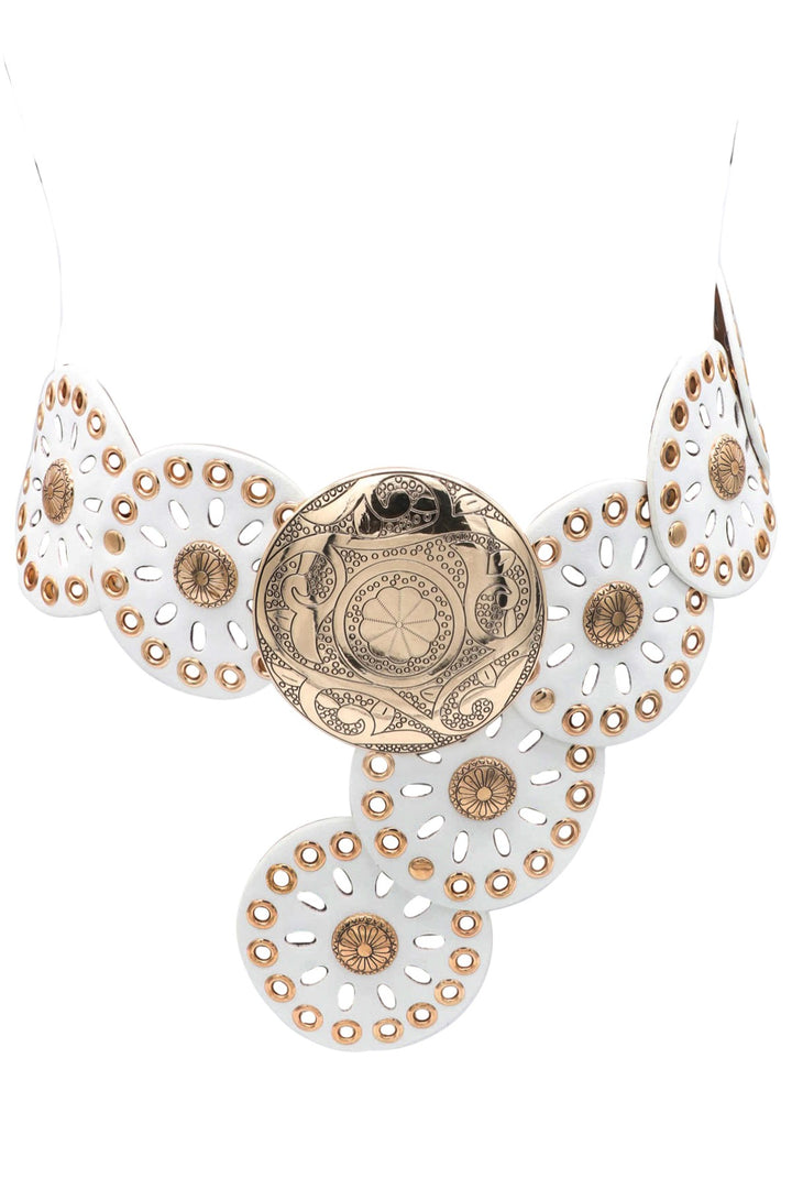 Mandala Disc Boho Statement Belt