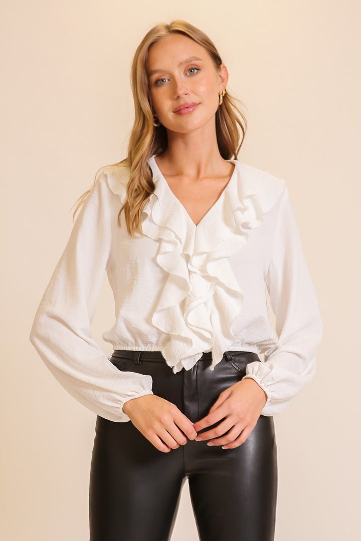Willow Ruffle Blouse