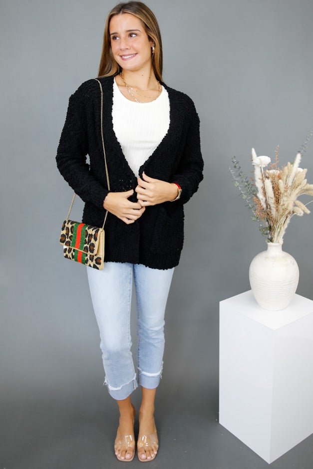 Snuggle Season Popcorn Cardigan *Final Sale*