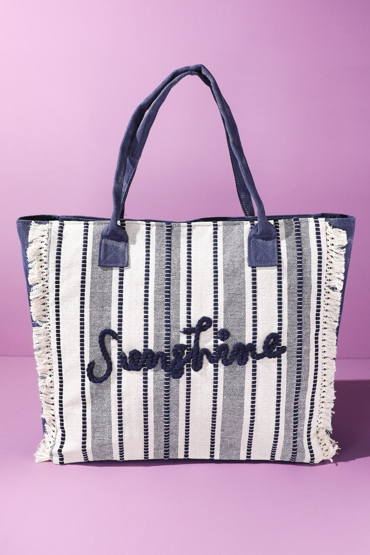 Weekend Sunshine Fringe Tote