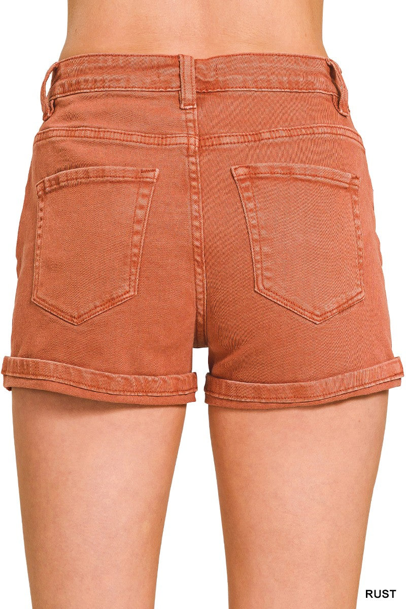 Sunny Day Cuffed Shorts