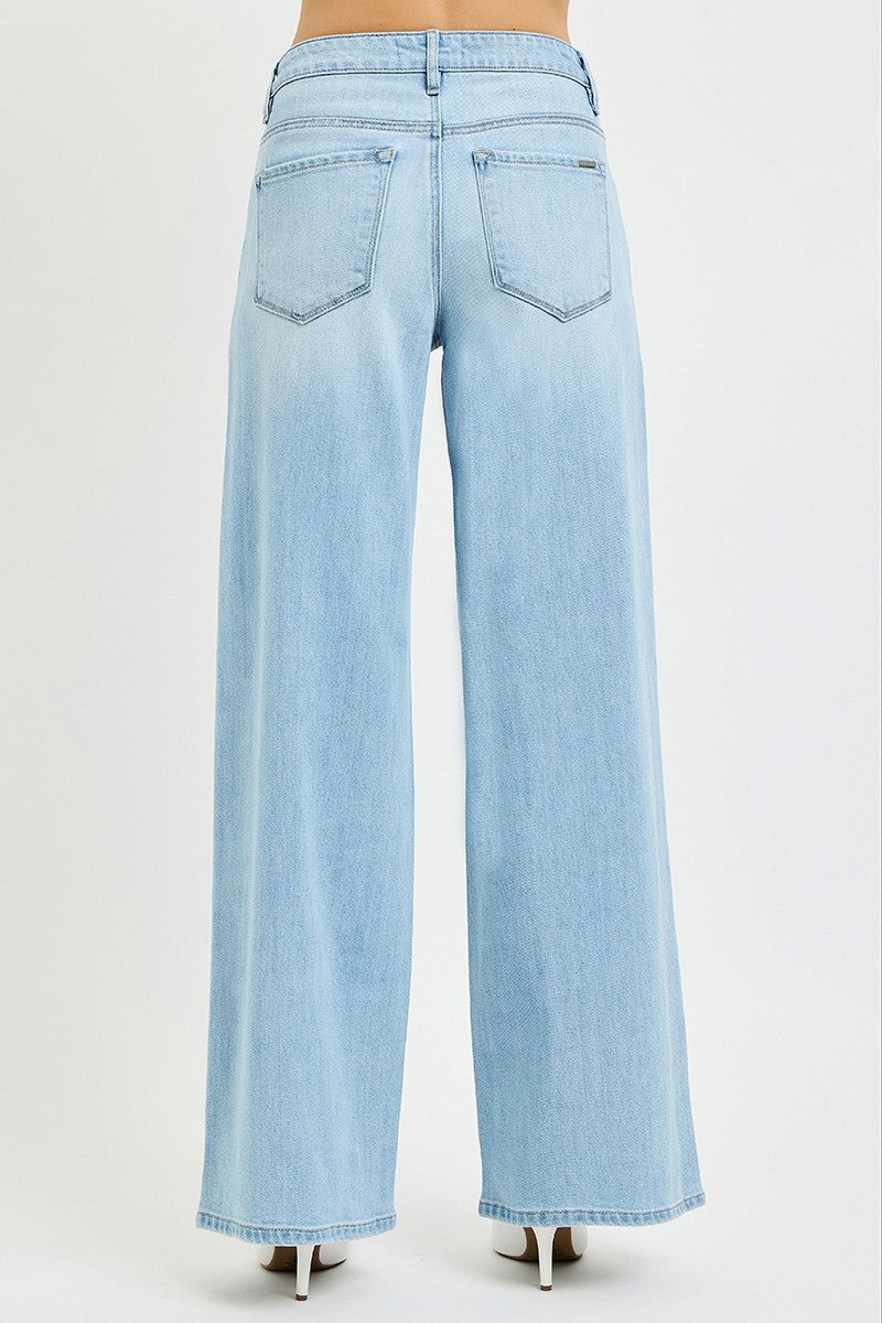 Slouchy Wide Leg Denim