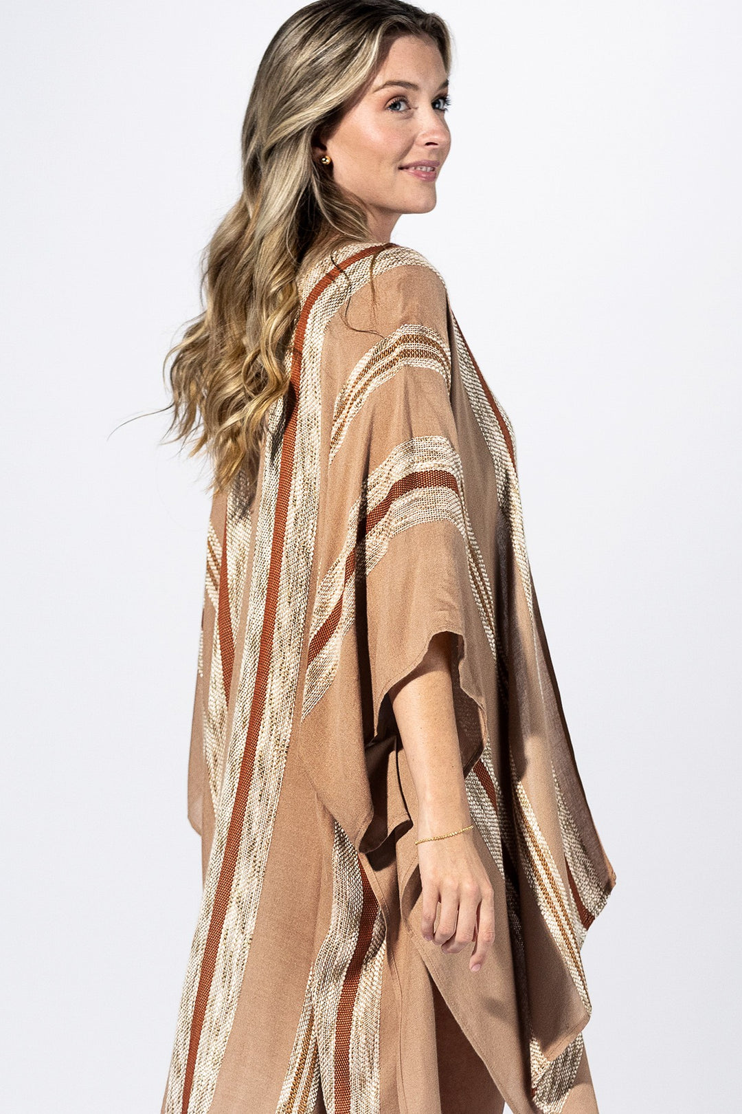 Canyon Stripe Kimono