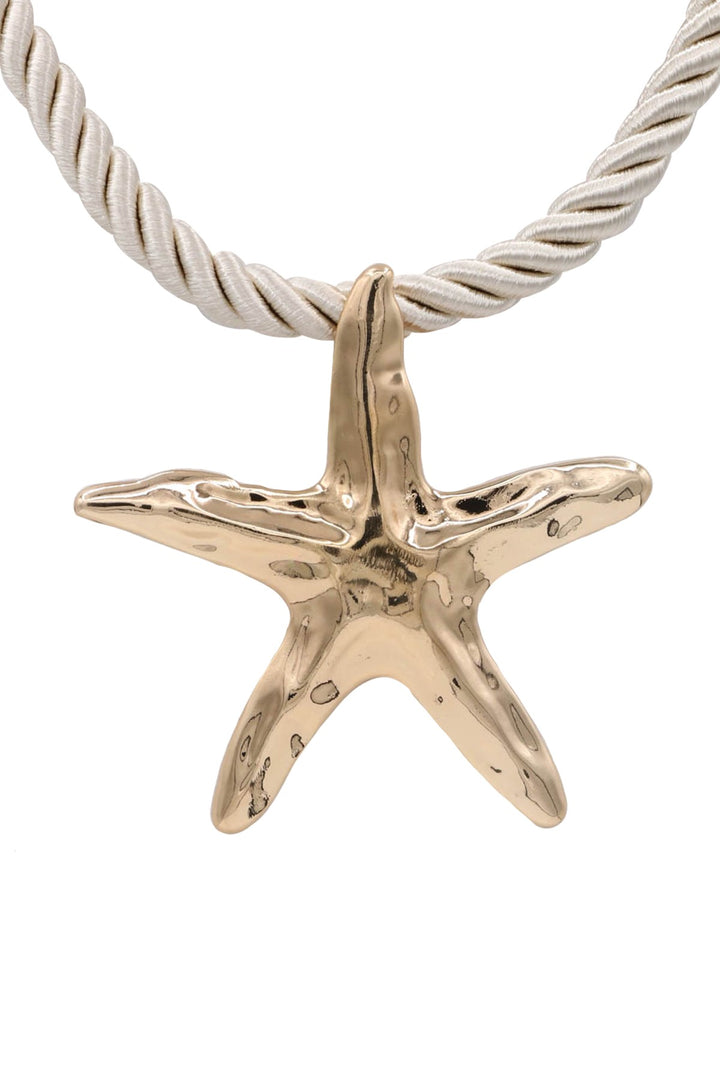 Seaside Starfish Rope Necklace