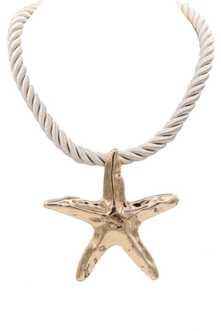 Seaside Starfish Rope Necklace