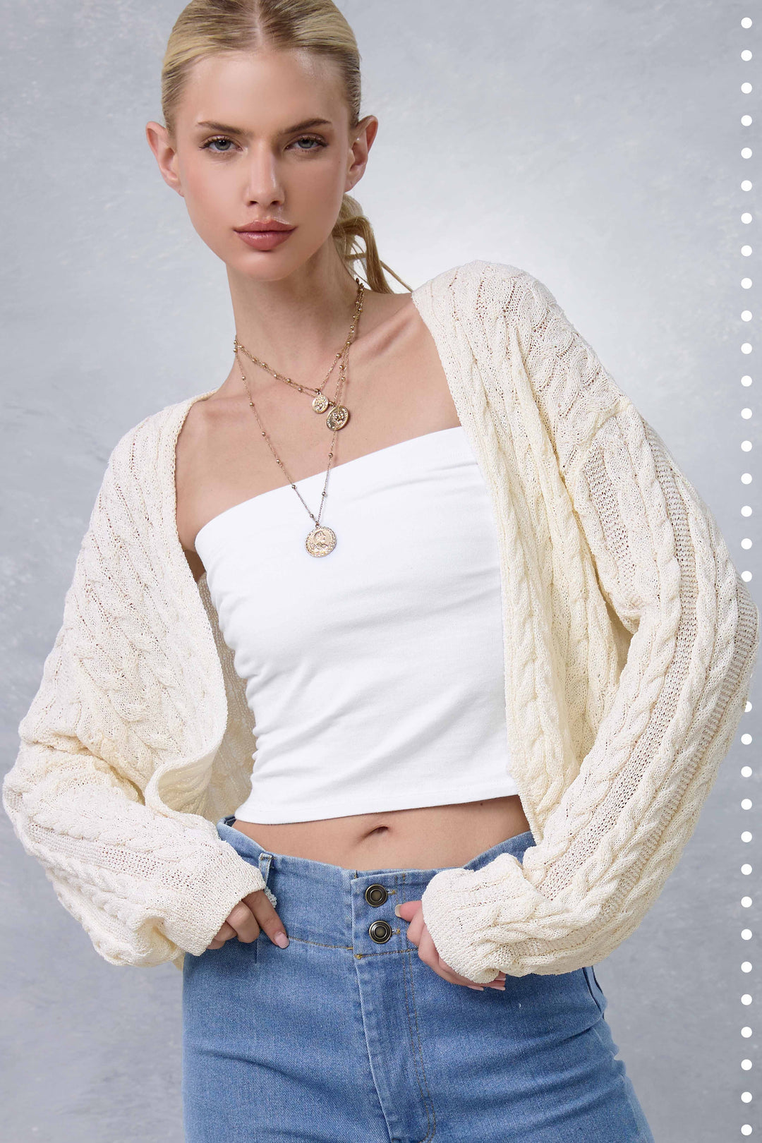 Wrapped in Comfort Cable Knit Cardigan