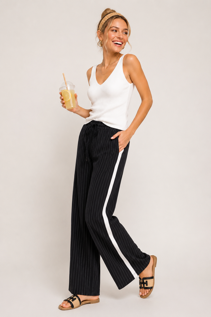 On the Go Stripe Lounge Pants