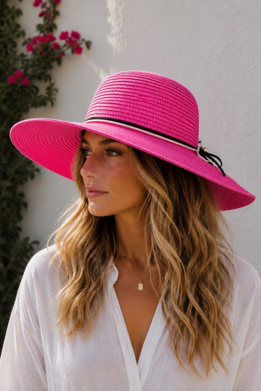 Pearl Suede Charm Hat