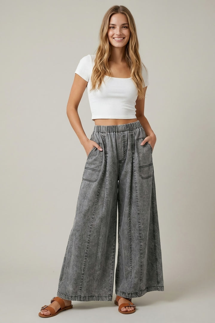 Go With the Flow Tencel Pants