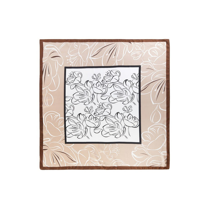 Petals in the Frame Square Scarf